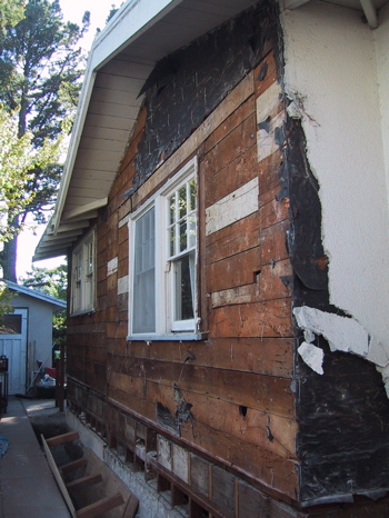 skinned house