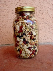 Bean jar, by Flickr user c00lsh0ts