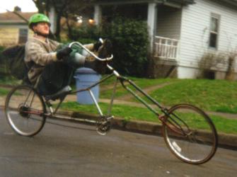 chopped bike