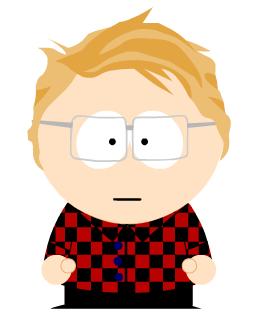 dft as a south park character