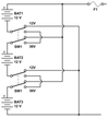 black and white electrical schematic