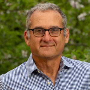 A photo of Andy Raskin, a strategic narrative consultant who spoke with Dylan Tweney for an interview on narrative.