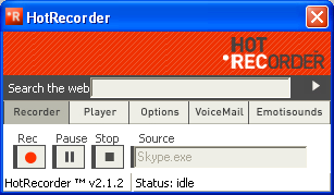 HotRecorder screenshot