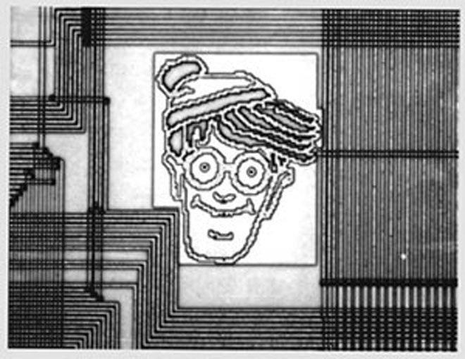Where's Waldo? Inside a computer chip