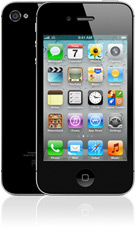 Apple iPhone 4S in black